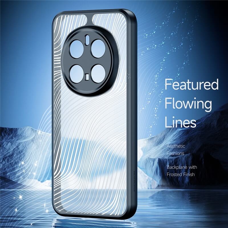 Елегантен Калъф за Honor Magic 7 Pro, Dux Ducis Aimo Case, Черен (5)