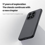 Magsafe Калъф за Xiaomi 15T, Nillkin Super Frosted Pro Case, Черен (6)