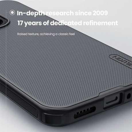 Magsafe Калъф за Xiaomi 15T, Nillkin Super Frosted Pro Case, Черен (7)