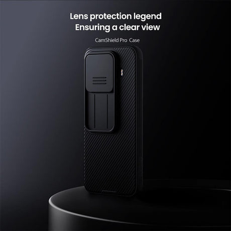 Калъф с Плъзгач за Камера за Xiaomi 15T Pro, Nillkin CamShield Pro Case, Черен (4)