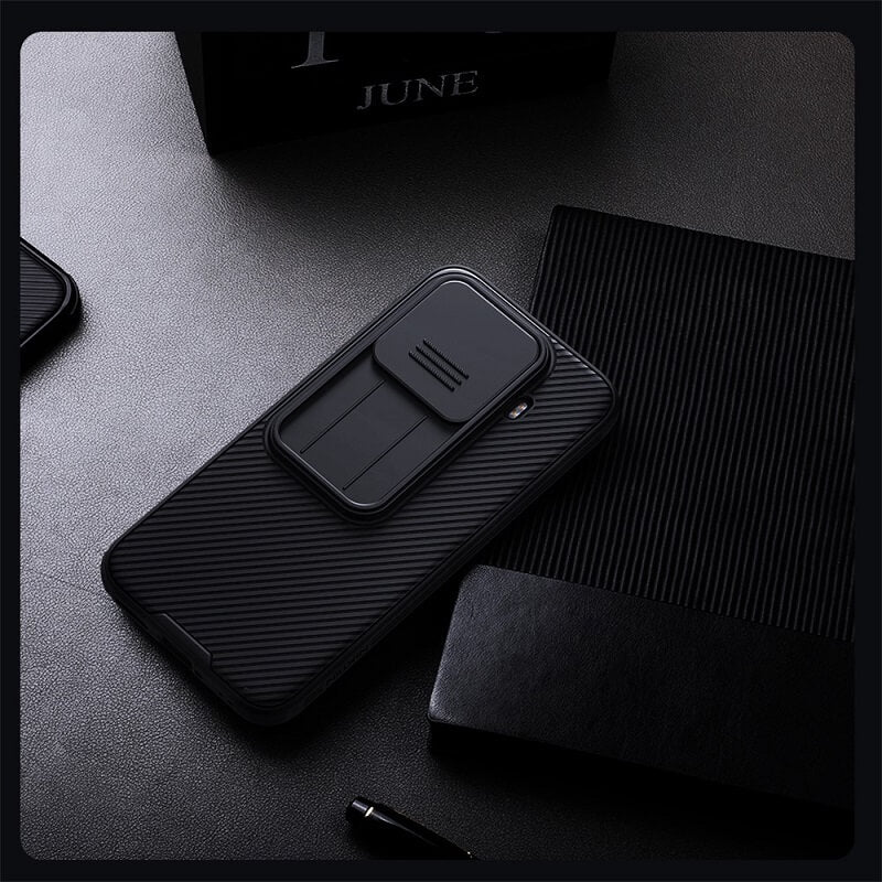 Калъф с Плъзгач за Камера за Xiaomi 15T Pro, Nillkin CamShield Pro Case, Черен (6)