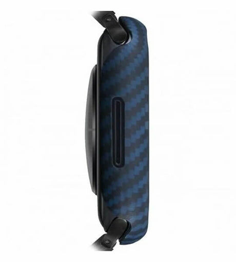 Карбонов Калъф за Apple Watch 45mm, Pitaka Air Blue/Black Case, Син (3)