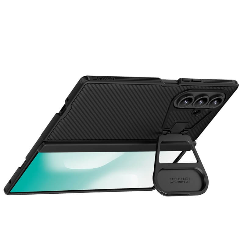 Magsafe Калъф за Samsung Z Fold 7, Nillkin CamShield Prop Magnetic Case, Черен (4)