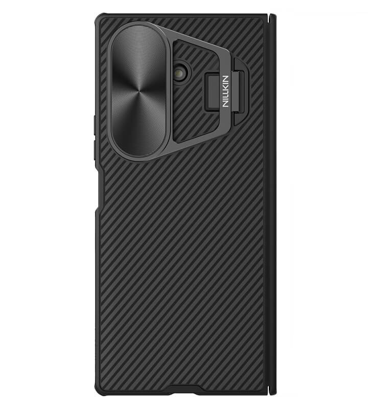 Magsafe Калъф за Samsung Z Fold 7, Nillkin CamShield Prop Magnetic Case, Черен