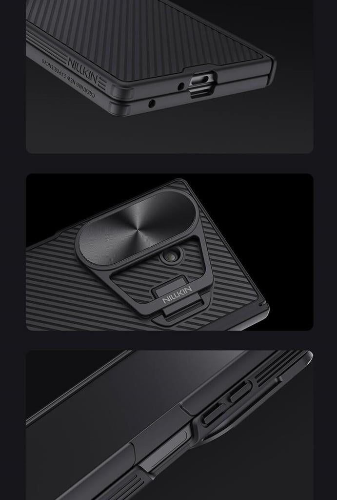 Magsafe Калъф за Samsung Z Fold 7, Nillkin CamShield Prop Magnetic Case, Черен (8)