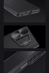 Magsafe Калъф за Samsung Z Fold 7, Nillkin CamShield Prop Magnetic Case, Черен (8)