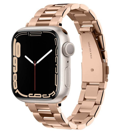 Метална Каишка за Apple Watch 42/ 41/ 40/ 38mm, Spigen Modern Fit Band, Розов