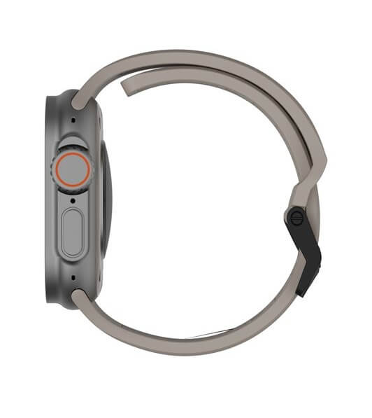Силиконова Каишка за Apple Watch 49/ 46/ 45/ 44/ 42mm, UAG Scout Band, Сив (2)