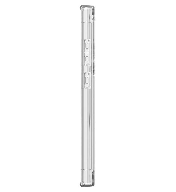 Magsafe Противоударен Калъф за Samsung S24 Ultra, UAG Plyo ice/silver Case, Прозрачен (4)