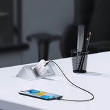 Кабел USB-C to USB-C, Ugreen 240W Woven 1m, Сив (4)