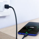 Къс USB-C към USB-A Кабел за Външна Батерия, Ugreen 3A 18W 0.25m, Черен (3)