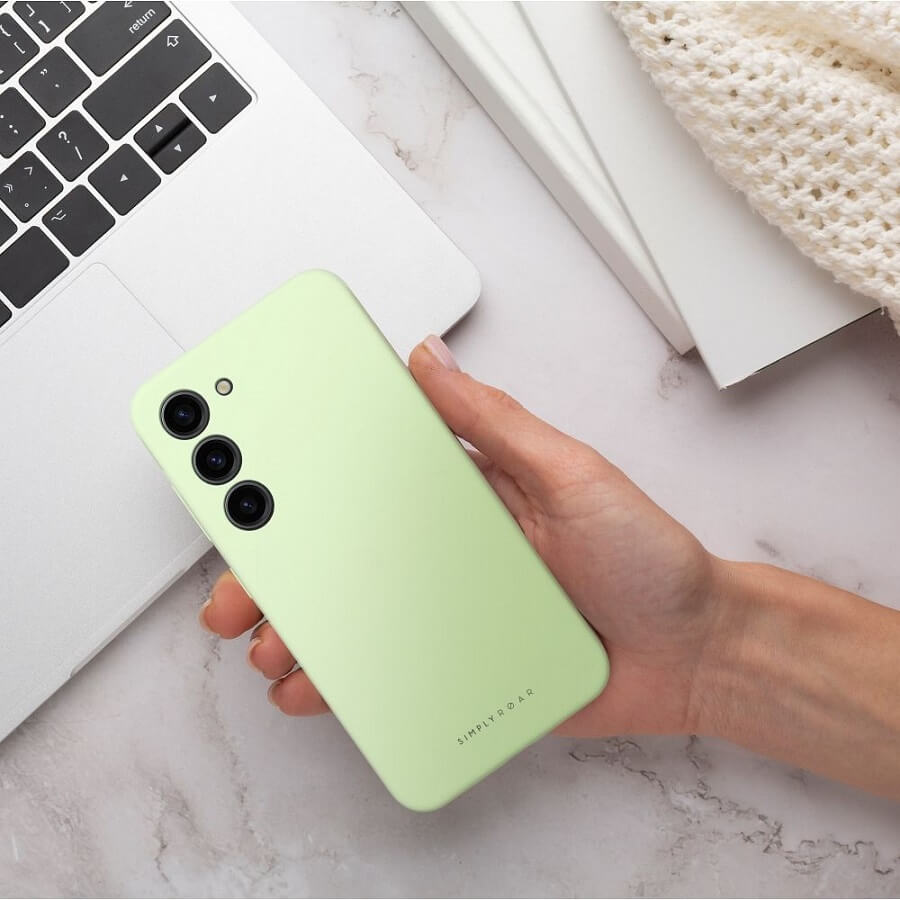 Силиконов Калъф за Xiaomi Redmi 15, Roar Cloud-Skin Case, Зелен (6)