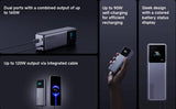 Външна Батерия, Xiaomi 165W 10000 mAh PB1165MI, Сив (7)