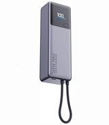 Външна Батерия, Xiaomi 165W 10000 mAh PB1165MI, Сив (3)