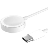 Зарядно USB-C за Apple Watch, Tactical USB-C Cable 1m, Бял