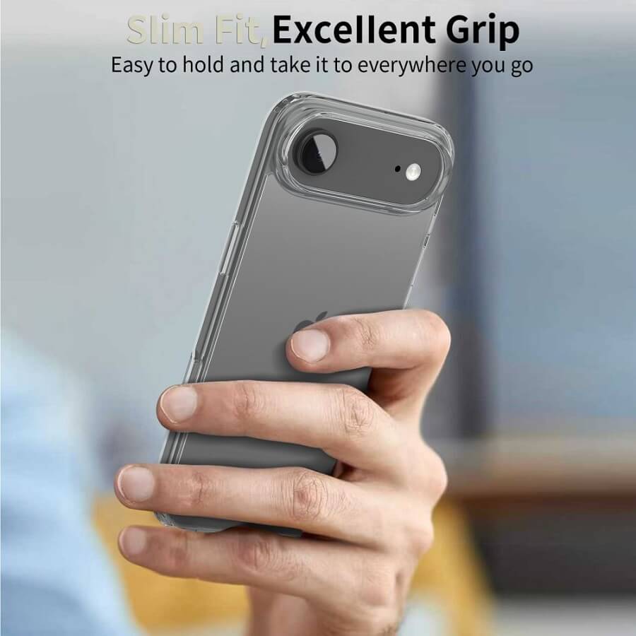 Калъф за iPhone Air, Tech-Protect FlexAir Hybrid Clear Case, Прозрачен (4)
