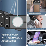 Magsafe Калъф за iPhone Air, Tech-Protect BasicMag Matte Case, Черен (4)