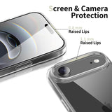 Калъф за iPhone Air, Tech-Protect FlexAir Hybrid Clear Case, Прозрачен (3)