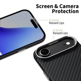 Magsafe Калъф за iPhone Air, Tech-Protect ION Carbon Case, Черен (2)