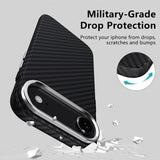 Magsafe Калъф за iPhone Air, Tech-Protect ION Carbon Case, Черен (4)