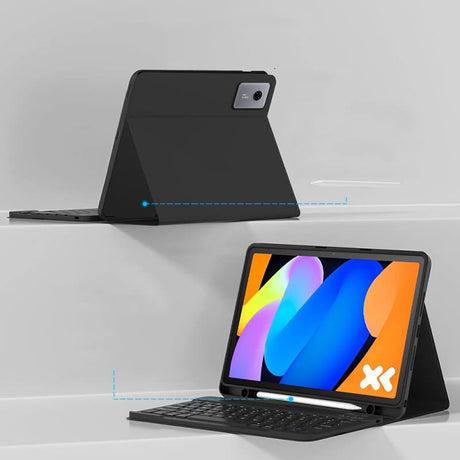 Калъф с Клавиатура за Lenovo Idea Tab 11" TB-336, Tech-Protect SC Pen Keyboard Case, Черен (4)