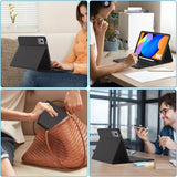 Калъф с Клавиатура за Lenovo Idea Tab 11" TB-336, Tech-Protect SC Pen Keyboard Case, Черен (8)