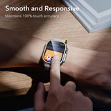 Протектор за Apple Watch Ultra 49mm, ESR Armorite Glass, Сив (8)