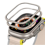 Протектор за Apple Watch Ultra 49mm, ESR Armorite Glass, Сив (3)