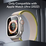 Протектор за Apple Watch Ultra 49mm, ESR Armorite Glass, Сив (4)