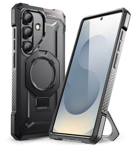 Magsafe Калъф за Samsung S25 FE, Supcase UB Grip Case, Черен