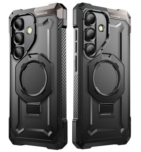Magsafe Калъф за Samsung S25 FE, Supcase UB Grip Case, Черен (2)