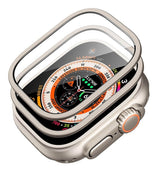 Протектор за Apple Watch Ultra 49mm, ESR Armorite Glass, Сив
