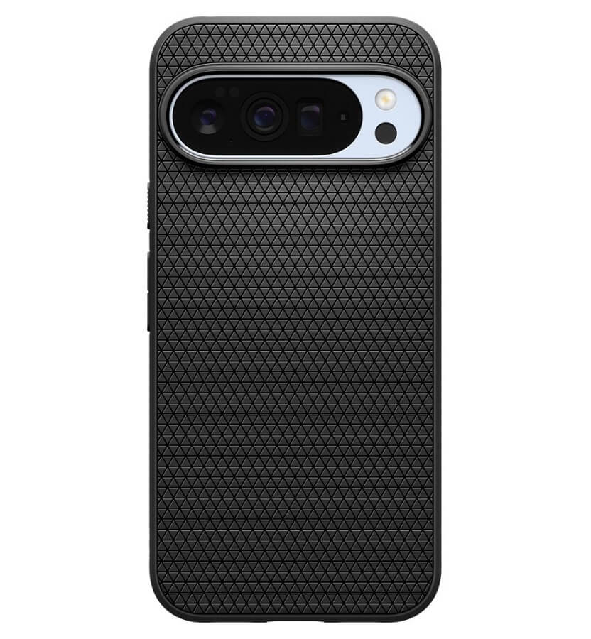 Противоударен Калъф за Google Pixel 10 Pro XL, Spigen Liquid Air Case, Черен (2)