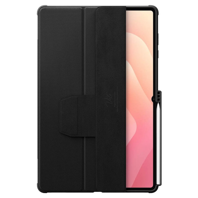 Противоударен Калъф за Samsung Tab S11 Ultra 14.6", Spigen Rugged Armor Pro Case, Черен (2)