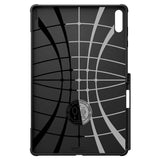 Противоударен Калъф за Samsung Tab S11 Ultra 14.6", Spigen Rugged Armor Pro Case, Черен (4)