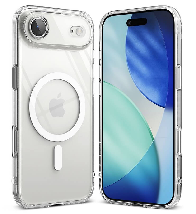 Magsafe Калъф за iPhone Air, Ringke Fusion Magnetic Case, Прозрачен