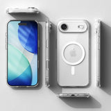 Magsafe Калъф за iPhone Air, Ringke Fusion Magnetic Case, Прозрачен (5)