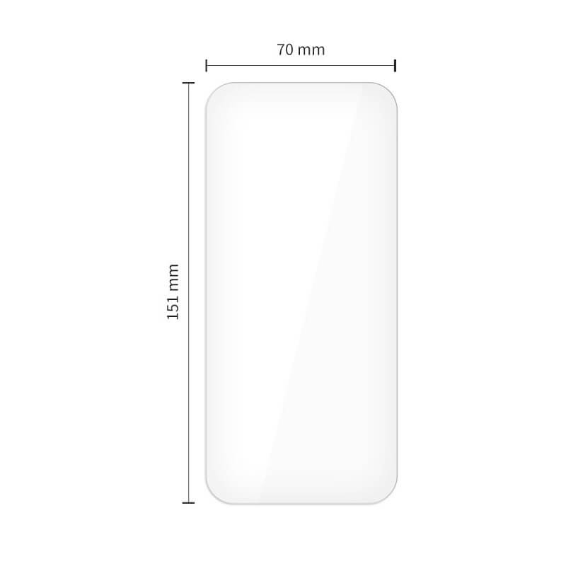 Стъклен Протектор за iPhone Air, Tech-Protect Fit Plus Glass x2, Прозрачен (4)