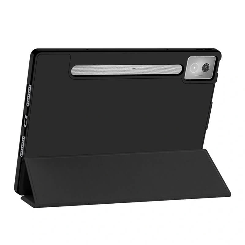 Калъф за Lenovo Idea Tab Pro 12.7" TB-373, Tech-Protect Trifold Slim Pen Case, Черен (3)