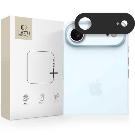 Протектор за Камерата на iPhone Air, Camalloy Fit Plus Glass, Черен (2)