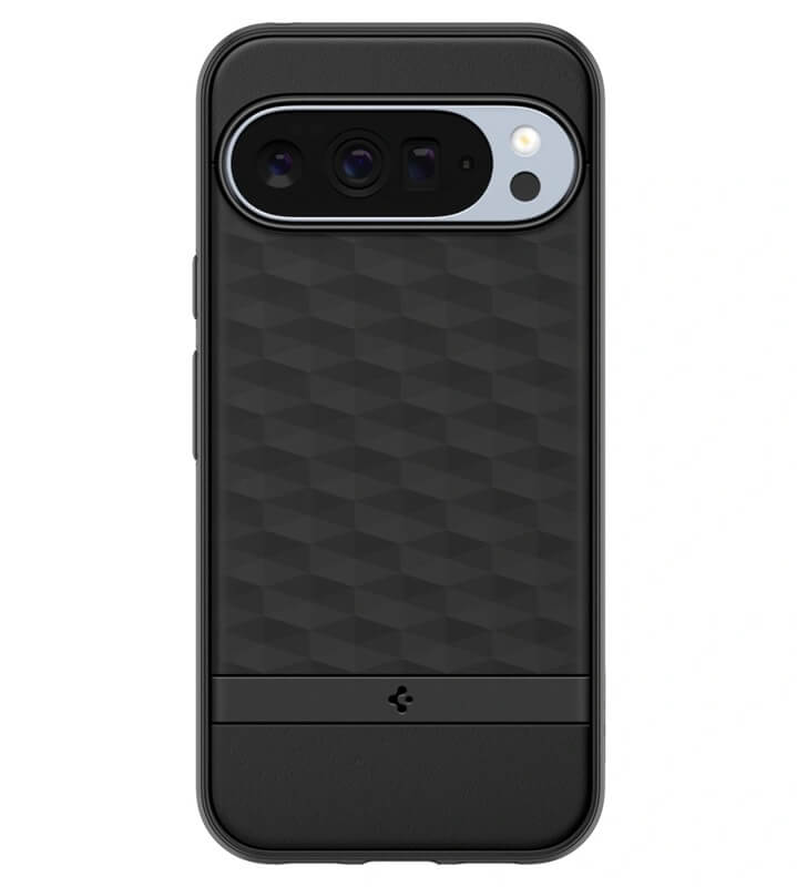 Magsafe Калъф за Google Pixel 10 Pro XL, Spigen Caseology Parallax, Черен (2)