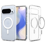 Magsafe Калъф за Google Pixel 10 Pro XL, Spigen Ultra Hybrid Case, Бял (3)