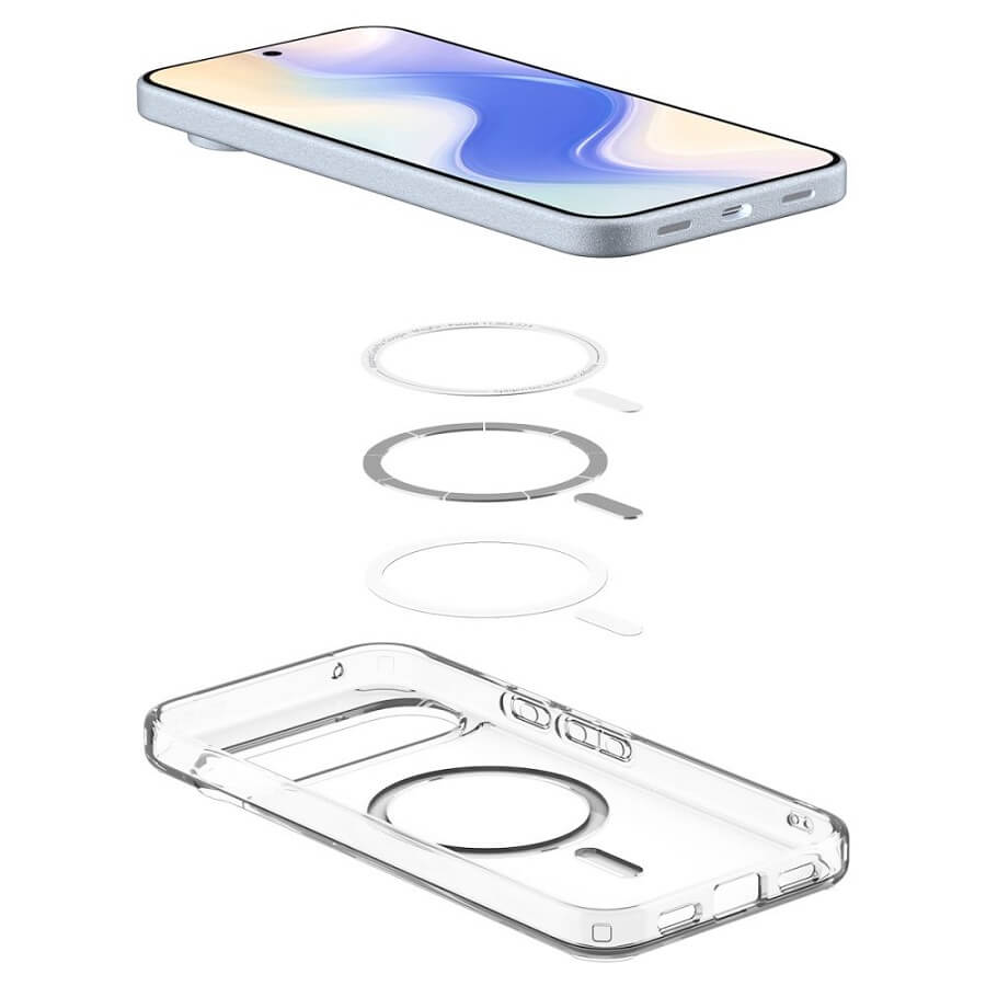 Magsafe Калъф за Google Pixel 10 Pro XL, Spigen Ultra Hybrid Case, Бял (8)