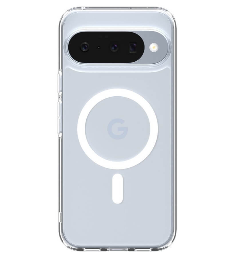 Magsafe Калъф за Google Pixel 10 Pro XL, Spigen Ultra Hybrid Case, Бял (2)
