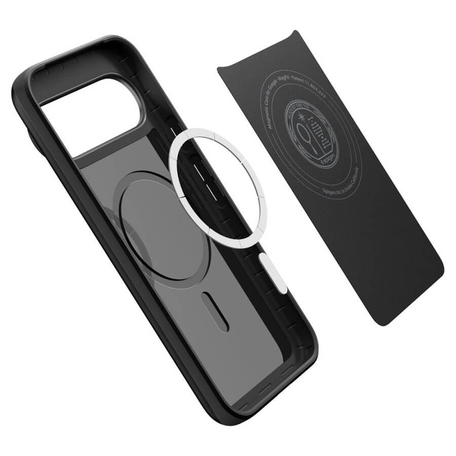 Magsafe Калъф за Google Pixel 10 Pro XL, Spigen Thin Fit Case, Черен (12)