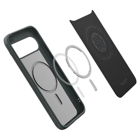 Magsafe Калъф за Google Pixel 10 Pro XL, Spigen Liquid Air Case, Зелен (8)
