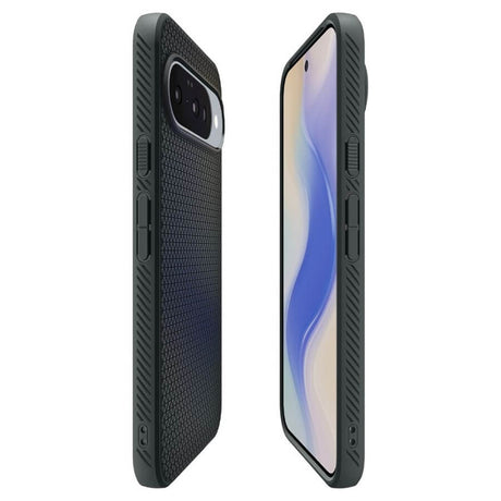Magsafe Калъф за Google Pixel 10 Pro XL, Spigen Liquid Air Case, Зелен (7)