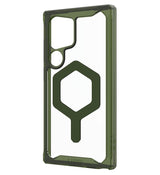 Magsafe Противоударен Калъф за Samsung S24 Ultra, UAG Plyo Case, Зелен (2)