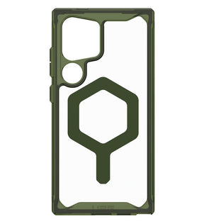 Magsafe Противоударен Калъф за Samsung S24 Ultra, UAG Plyo Case, Зелен