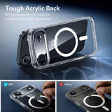 Magsafe Калъф и Протектор за iPhone Air, ESR Classic Hybrid Magnetic Set Case, Прозрачен (3)